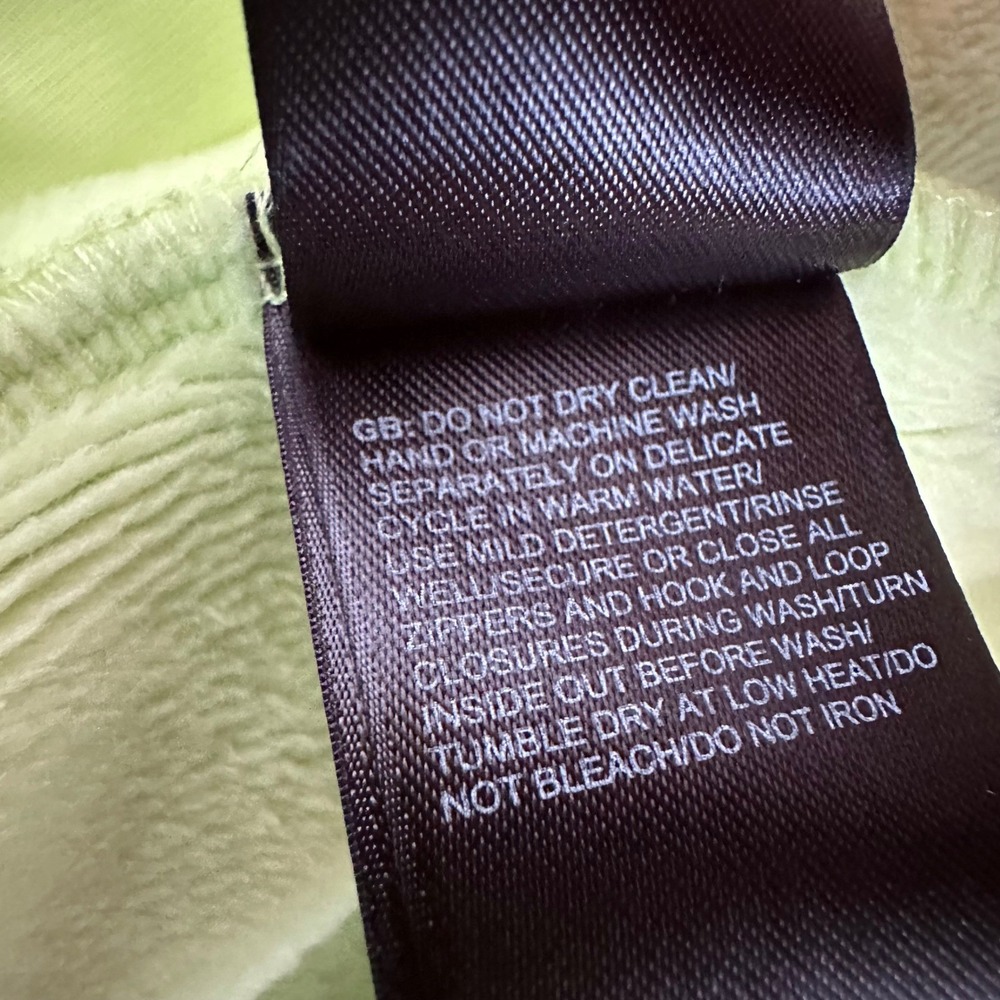 The North Face Jacket Women's‎ Small Lime Green Highanddry Fleece Liner Full Zip - Picture 11 of 13